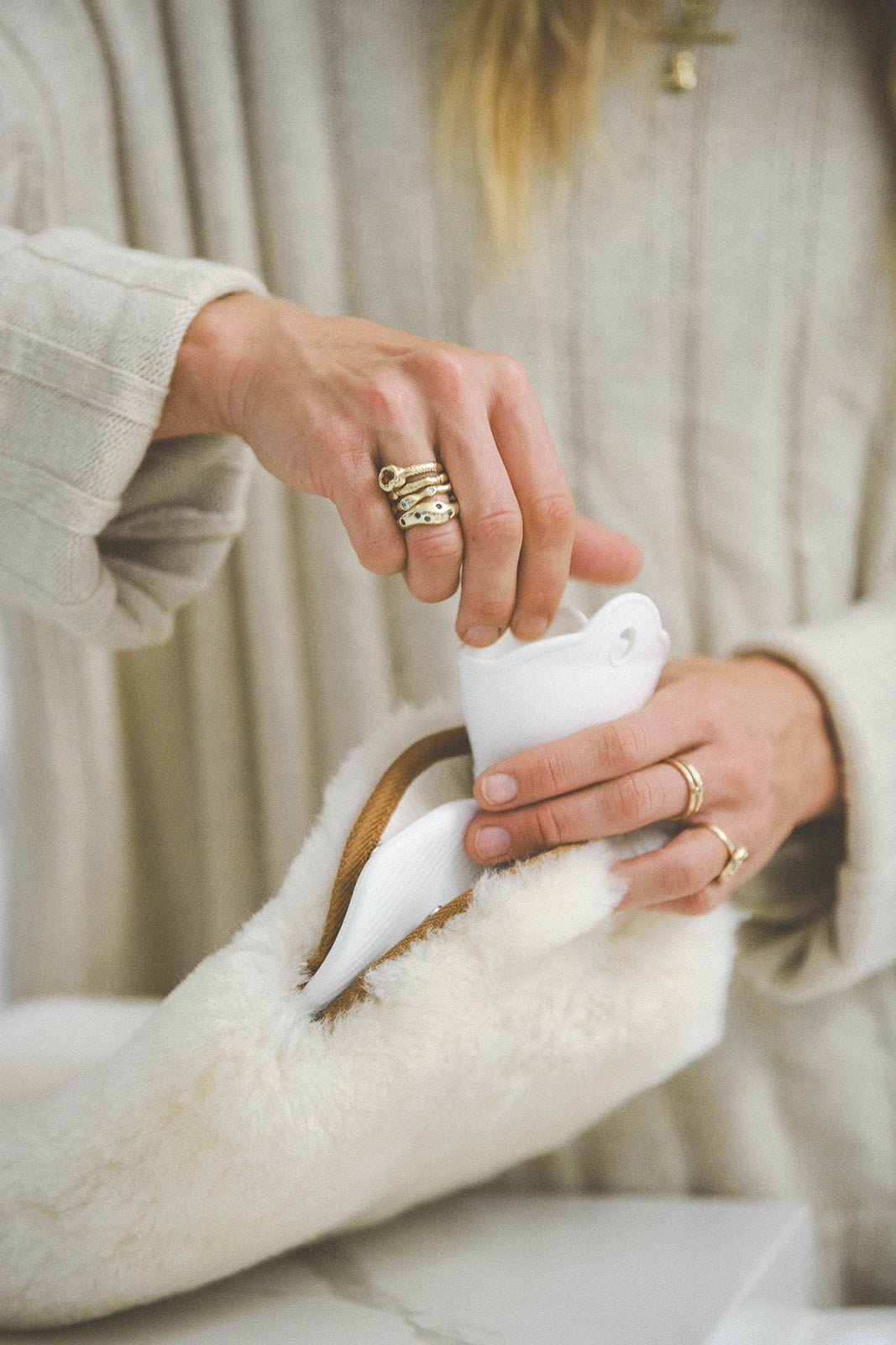 HOTTIE | Sheepskin hot water bottle