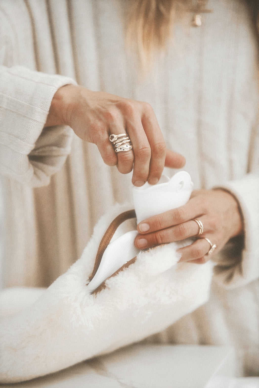 HOTTIE | Sheepskin hot water bottle