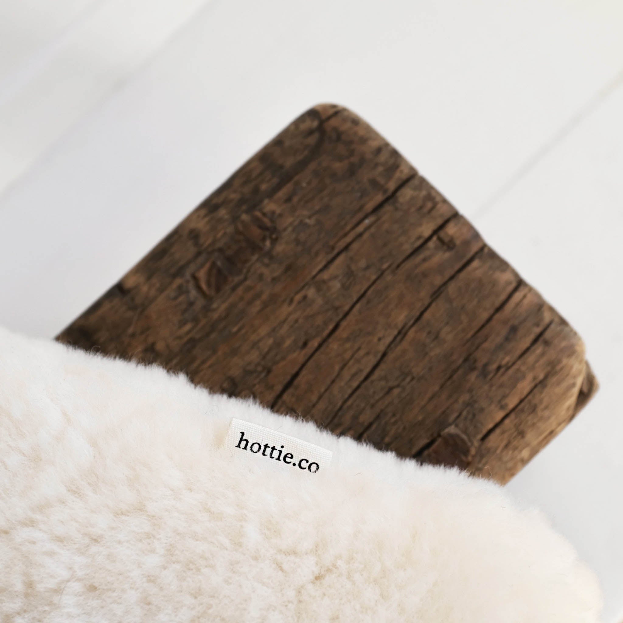 hottieco sheepskin hot water bottle